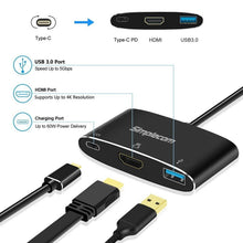 Load image into Gallery viewer, Simplecom DA310 USB 3.1 Type C to HDMI USB 3.0 Adapter with PD Charging (Support DP Alt Mode and Nintendo Switch)