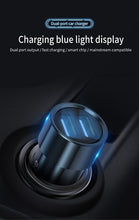 Load image into Gallery viewer, KIVEE UT202 car charger with Dual USB - 2.4 A Dark Blue