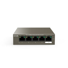 Load image into Gallery viewer, Tenda TEF1105P-4-63W 5-Port 10/100Mbps Desktop Switch with 4-Port PoE
