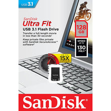 Load image into Gallery viewer, SANDISK 128GB CZ430 ULTRA FIT USB 3.1  (SDCZ430-128G)