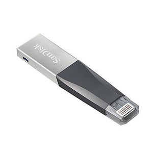SANDISK IXPAND IMINI FLASH DRIVE SDIX40N 256GB GREY IOS USB 3.0  SDIX40N-256G