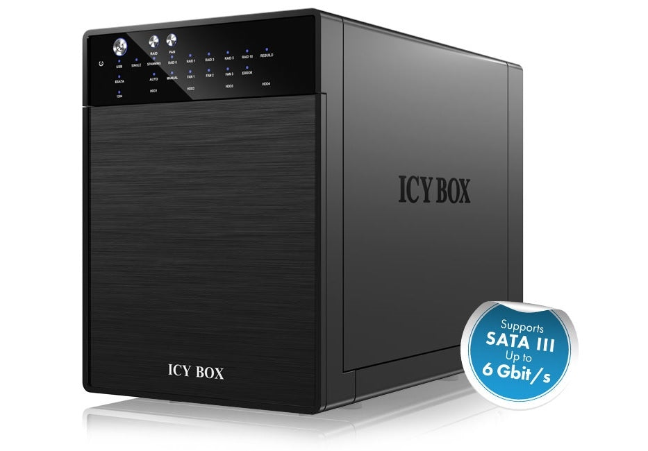 ICY BOX External 4 bay RAID System for 3.5