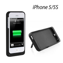 Load image into Gallery viewer, EZcool Battery Portable Charger Case For iPhone 5 5S white color