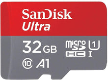 Load image into Gallery viewer, SANDISK SDSQUA4-032G-GN6MN Micro SDHC Ultra UHS-I Class 10 , A1, 120mb/s No adapter