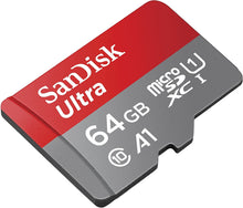 Load image into Gallery viewer, SANDISK SDSQUA4-064G-GN6MN Micro SDXC Ultra UHS-I Class 10 , A1, 120mb/s No adapter