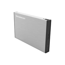 Load image into Gallery viewer, Simplecom SE218 Aluminium Tool Free 2.5&quot; SATA HDD SSD to USB 3.0 Hard Drive Enclosure Silver