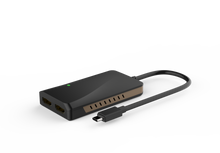 Load image into Gallery viewer, WINSTAR WS-UTA01H  Thunderbolt 3 USB-C to dual 4K HDMI Adapter
