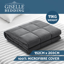 Load image into Gallery viewer, Giselle Weighted Blanket 11KG Heavy Gravity Blankets Adult Deep Sleep Ralax Washable