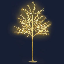 Load image into Gallery viewer, Jingle Jollys 1.5M LED Christmas Branch Tree 304 LED Xmas Warm White Optic Fiber