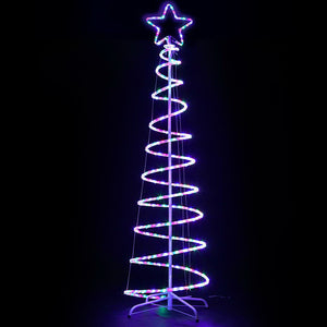 Jingle Jollys Christmas LED Motif Light 1.88M Tree Waterproof Colourful
