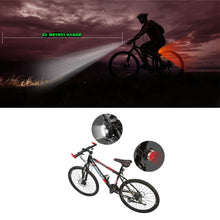 Load image into Gallery viewer, Waterproof Bicycle Bike Lights Front Rear Tail Light Lamp USB Rechargeable IPX4