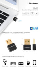 Load image into Gallery viewer, Simplecom NB409 USB Bluetooth 5.0 Adapter Wireless Dongle